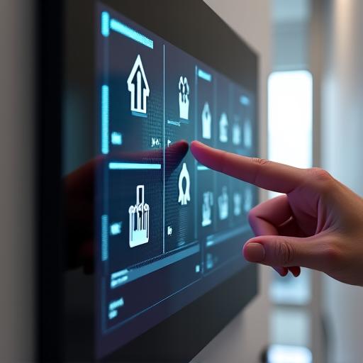 Panel de control smart home
